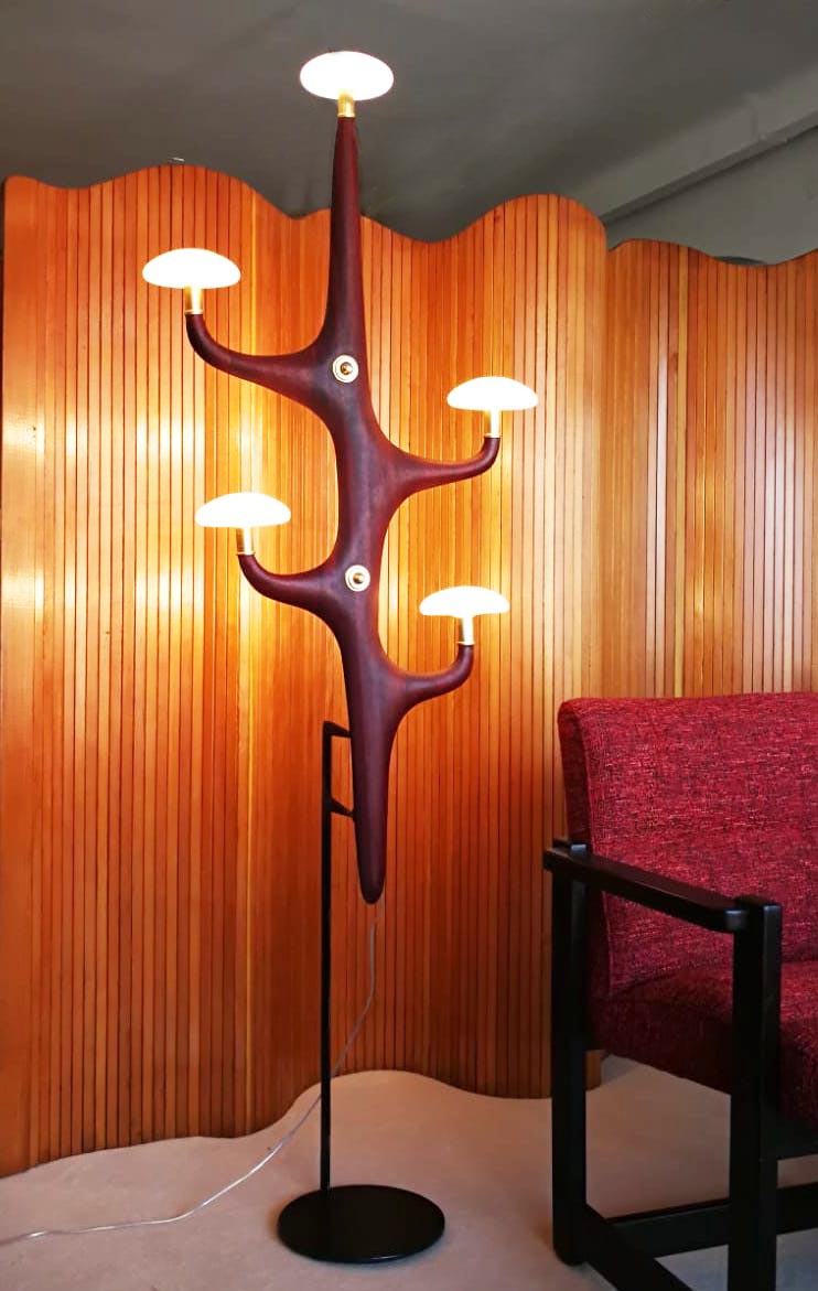 wooden floor lamps